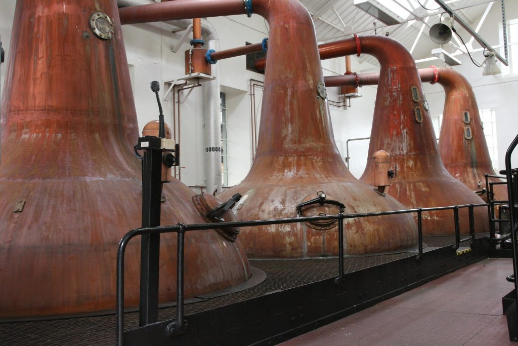 Whisky stills are necessary for making whisky